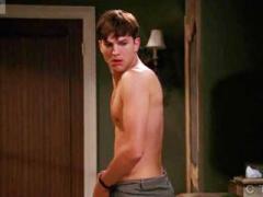 Male Celeb Ashton Kutcher Caught Exposing His Delicious Nake...