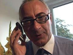 Blonde British Callgirl Phoned For Jerking Senior Boner