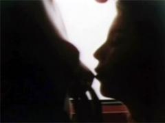 Erotic Romantic Retro Lesbian Threesome Sex Scene With Toy