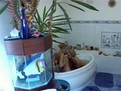 Two Blonde British Sluts Taking A Big Cock In Their Ass
