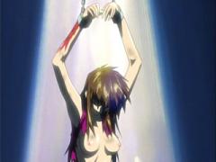 Thin And Exhausted Anime Girl In Chains Tortured And Fucked