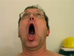 Dirty Old Senior Spraying Semen All Over Her Teenage Face