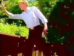 Retro John Holmes Releasing Twenty Two Inch On A Busty Lady