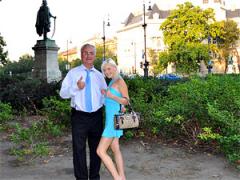 Adorable Sweetheart Jerks And Sucks His Tasty Old Schlong