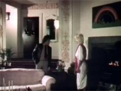 A Very Horny Retro Blonde Eating His Tasty Sperm Hardcore
