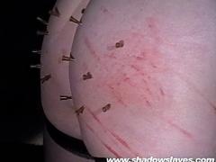 Mature Bdsm Of Granny Slave In Bondage And Hard Breast Spank...