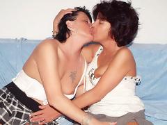 Intense Live Lesbian Sex With Two Experienced Hotties Marsha...