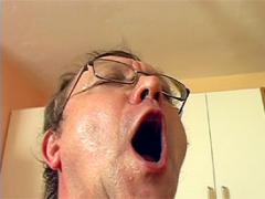Sexy Teenie Shoving An Older Cock Between Her Tight Twatlips...