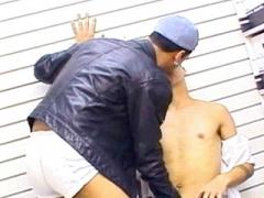 Fucking In The Backroom At The Office