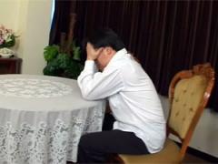 Japanese Teenager Tasting A Big Sticky Load Of Gooey Semen