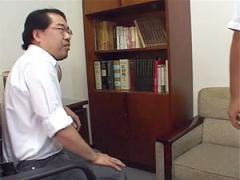 Japanese Teacher Releases Boner On Schoolgirl After Class