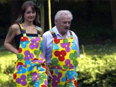 Old Senior Fellow Screwing A Much Younger Chick Hardcore