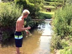 Very Horny Teenage Couple Loves Shagging Publicly Outdoors