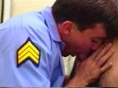 Mature Gay Deep Cock Sucking In Uniform