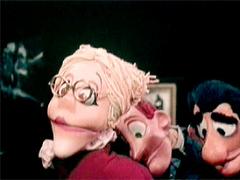 Seventies Puppets Thinking Of A Dirty Movie For Some Money