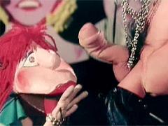 Seventies Puppets Thinking Of A Dirty Movie For Some Money