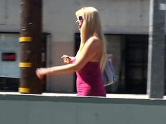 Quick Busty Blonde Sharking