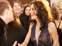 Movie Of Celebrity Teri Hatcher Paparazzi See Through And Se...