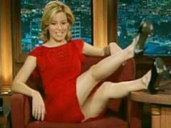 Celebrity Babe Elizabeth Banks Upskirt And Displays Her Slim...