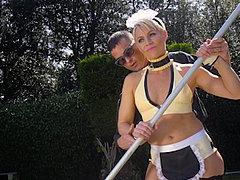 Helena Locke Femdom Spanks And Strapon Fucks Bdsm Partyboy L...