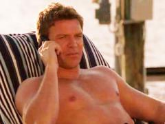 Male Celeb Matt Passmore Sunbathing Shirtless Near The Pool