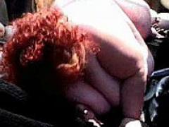 Redhead BBW Fucked At Sea